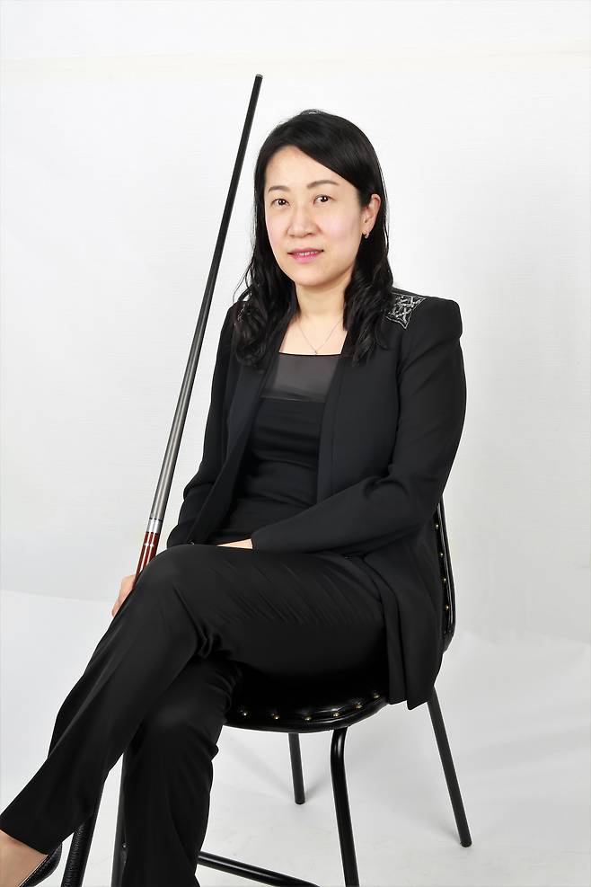 현지원 대한당구연맹 이사(김가영포켓볼아카데미 원장).