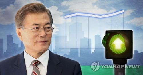 문재인 대통령 지지율 상승 (PG) [제작 조혜인]