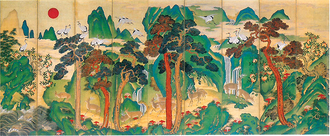 변하지 않고 오래가는 10가지를 뜻하는 십장생 © 사진=이경제 제공