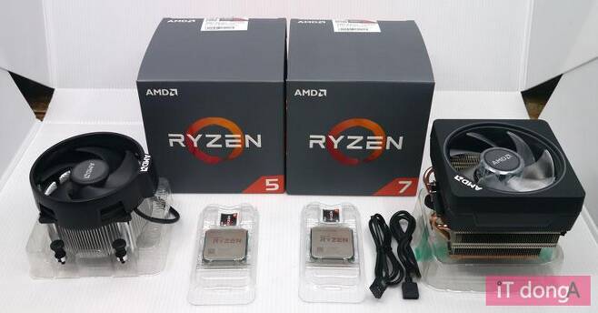 AMD 2세대 라이젠5 2600X과 라이젠7 2700X