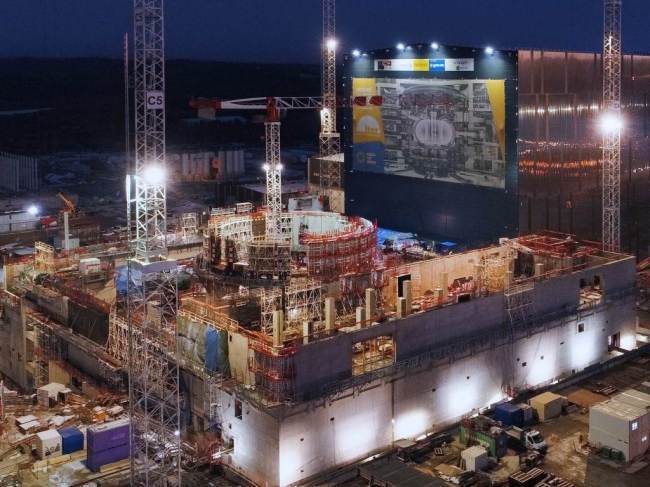 프랑스 카다라쉬에 건설중인 국제핵융합실험로(ITER) 전경 [제공=국가핵융합연구소]