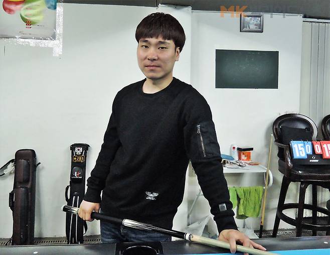 올해 전국체전을 목표로 훈련하고 있다는 고태영.
