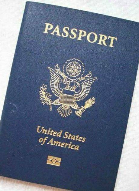 미국 여권. (사진=온라인커뮤니티 캡처)