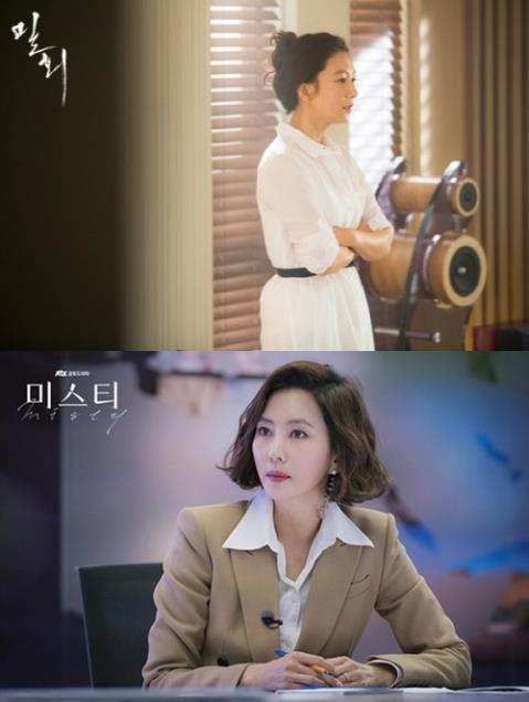 '밀회'의 김희애(위)와 '미스티'의 김남주 [JTBC 제공]