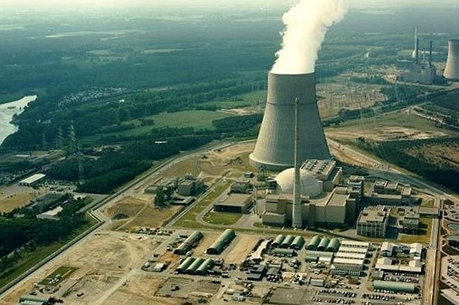 이란의 부셰르 원자력발전소.