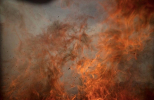 (사진=NASA) 카메라에 불이 붙는 모습