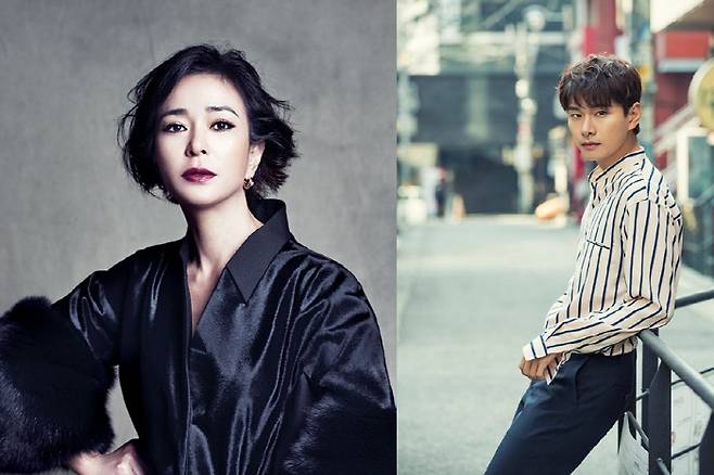 배우 조민수와 이이경.