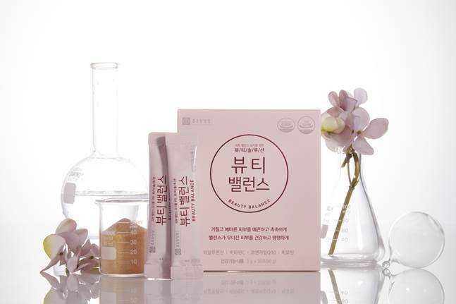 종근당건강, 이너뷰티 건강기능식품 '뷰티밸런스' 출시. ⓒ종근당건강