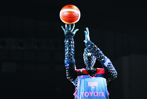 농구 로봇 ‘큐(CUE)’/사진=뉴시스
