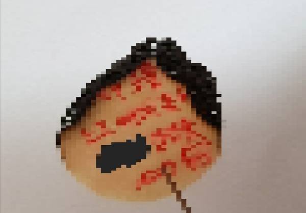 문제의 성체 훼손 사진 / 사진='워마드' 커뮤니티 사이트