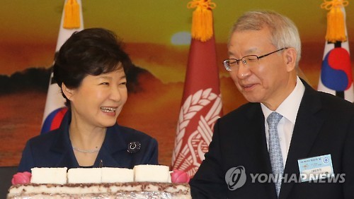 박근혜 전 대통령과 양승태 전 대법원장