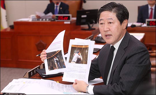 자유한국당 북한산 석탄 대책TF 단장을 맡게 된 유기준 의원(자료사진). ⓒ데일리안 박항구 기자