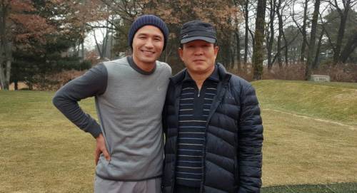 황정민(왼쪽), 박채서. 사진=온라인 커뮤니티 캡처