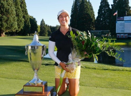 마리나 알렉스가 3일 LPGA투어 데뷔 6년만에 우승했다. [사진=LPGA]