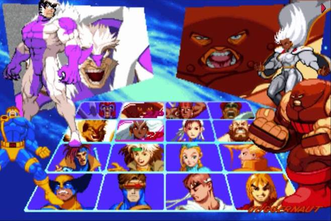 엑스맨VS스트리트 파이터