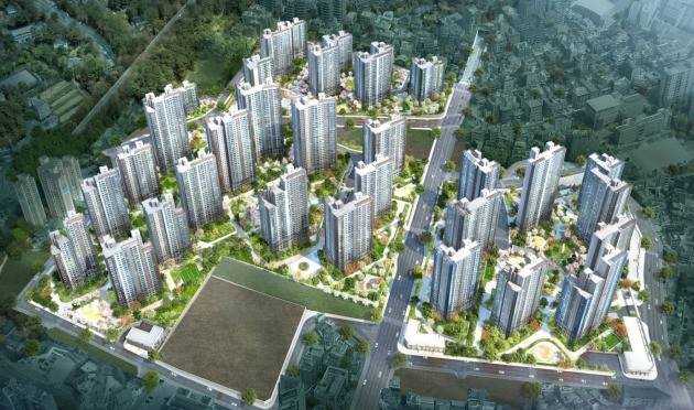 '동래 래미안 아이파크' 조감도