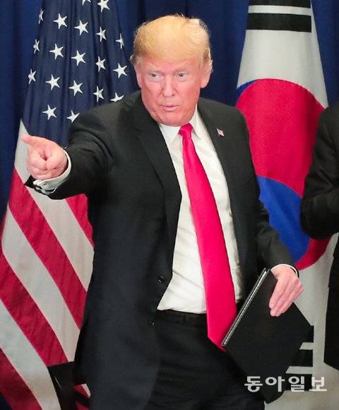 트럼프 미국 대통령. 동아일보 DB