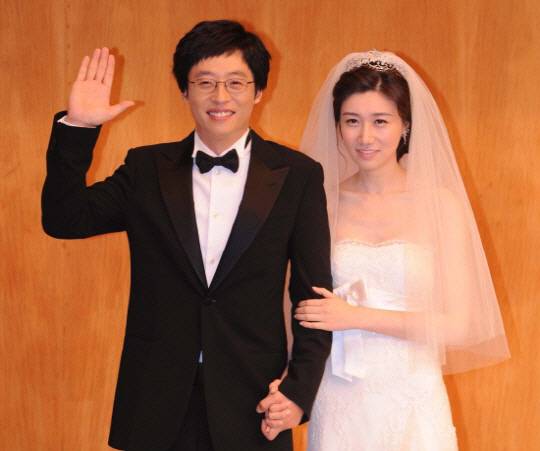 유재석, 나경은 부부 (사진=이데일리DB)