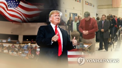 미 중간선거, 민주 '우세' 속 공화 '뒤집기' (CG) [연합뉴스TV 제공]