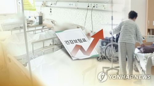 건강보험료 내년 3.49% 인상(CG) [연합뉴스TV 제공]