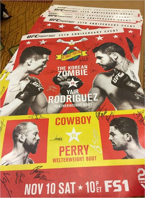 UFC 파이트 나이트 139 공식 포스터.