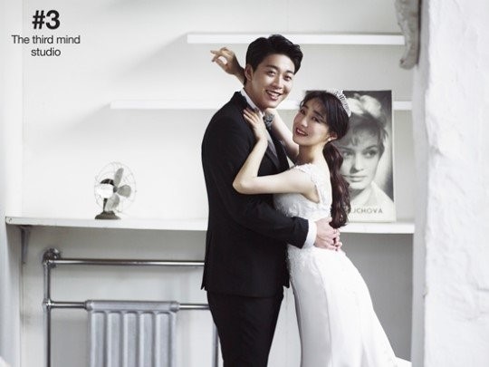 정인욱과 허민이 결혼식을 올렸다. ⓒ 더써드마인드스튜디오