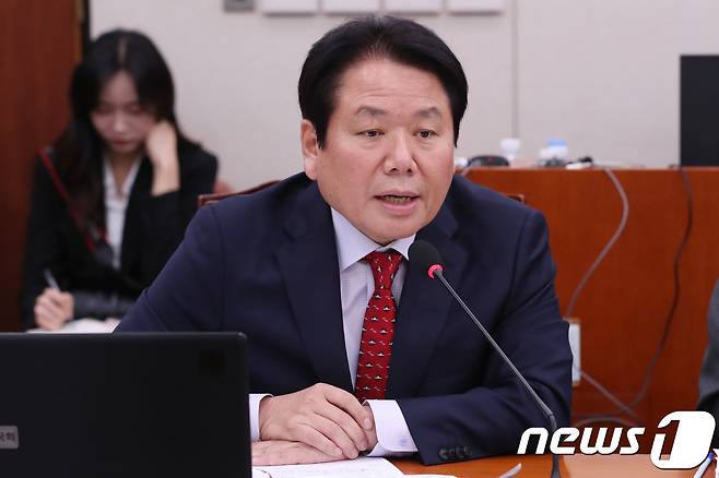 정양석 자유한국당 의원. /뉴스1 © News1 임세영 기자