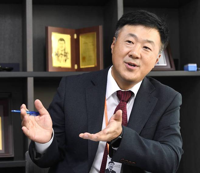 김대영 슈피겐코리아 대표. 사진=김동욱기자 gphoto@etnews.com