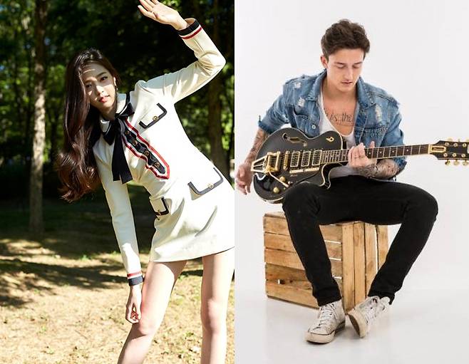 공원소녀 레나와 잭 월튼. 사진제공 키위미디어그룹