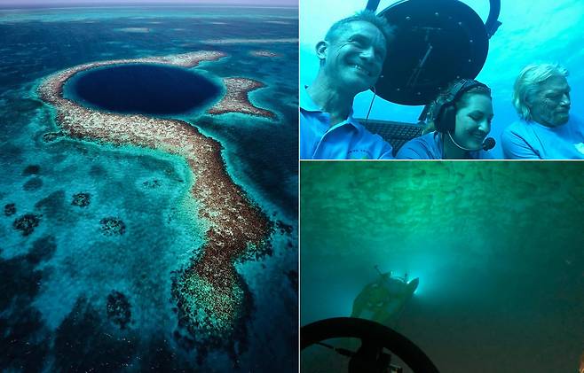 ‘지구의 눈’에도 쓰레기가…그레이트 블루홀서 페트병 발견