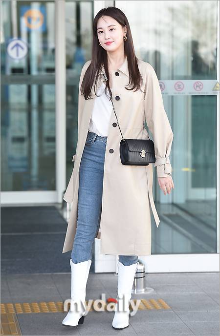 ▲ 이주연 '다리가 짧아 보이는 부츠 길이'