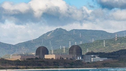 대만 남부에 위치한 마안샨 원전./위키미디어