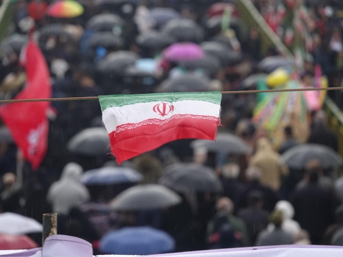 11일 이슬람혁명 40주년을 맞아 테헤란에서 열린 집회.행진 [테헤란=연합뉴스]