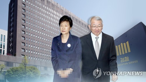 박근혜 옥중조사 불발…양승태 `포토라인 패싱' 논란 (CG) [연합뉴스TV 제공]