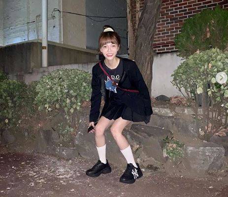 AOA 지민. /사진=지민 인스타그램