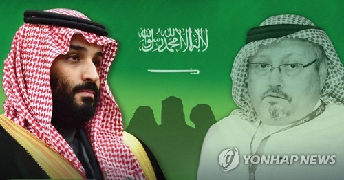 무함마드 빈 살만 사우디 왕세자，카슈끄지 살해 연루 의혹 (PG) [정연주 제작] 사진합성·일러스트 (사진출처: EPA)