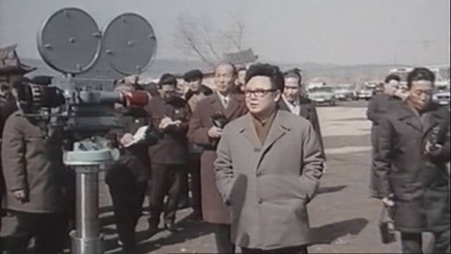 영화제작소 현지지도 김정일 위원장