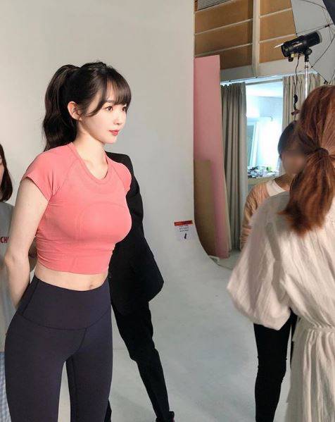 ▲ '이 몸매, 운동복으로도 가릴 수 없어'