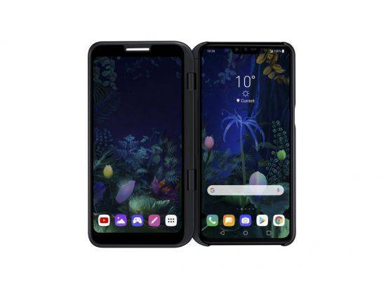 V50 5G와 듀얼 스크린