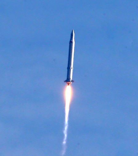 한국 최초 우주발사체 ‘나로호’ 발사 장면. [사진제공=연합뉴스]