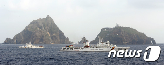 1510함과 309함이 독도 해상을 수호하고 있다. /뉴스1 © News1 서근영 기자