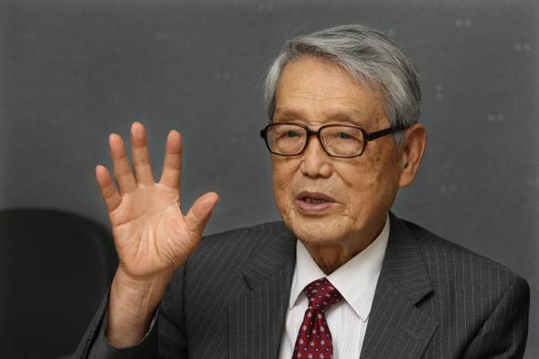 생전의 문동환 목사. <한겨레> 자료사진