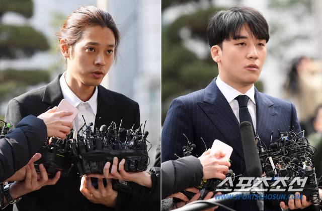 가수 정준영과 승리가 경찰 조사를 받았다. 허상욱 기자 wook@sportschosun.com/2019.03.14/ 허상욱 기자 wook@sportschosun.com/2019.03.14/