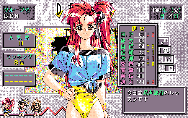 탄생(데뷔) : 아이돌