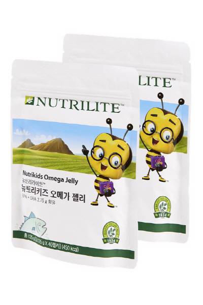 한국암웨이 뉴트리라이트가 새롭게 출시한 ‘뉴트리키즈 오메가 젤리’