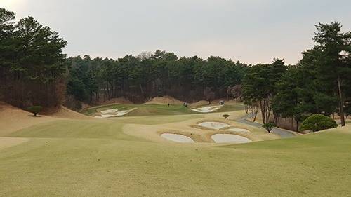 레이크 코스 2번 홀.