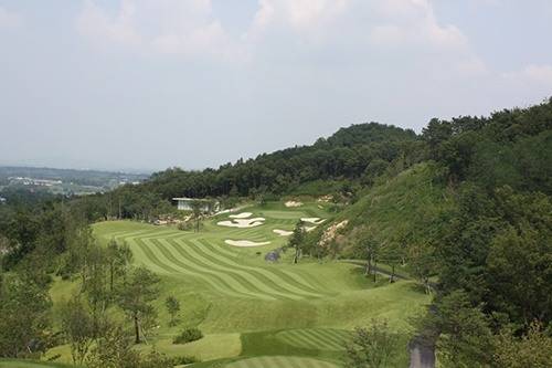 마운틴코스 4번홀(사우스스프링스 사진).