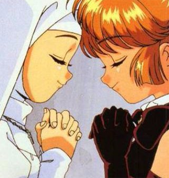 주님 오늘도 정의로운 기자가 되는 걸 허락해주세요. /=애니메이션 천사소녀 네티 캡쳐.