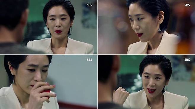 SBS '열혈사제' 속 백지원의 모습 (사진=방송화면 캡처)