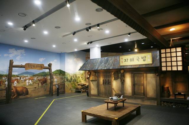 재현된 고랑포 우시장과 국밥집. /사진=한국관광공사